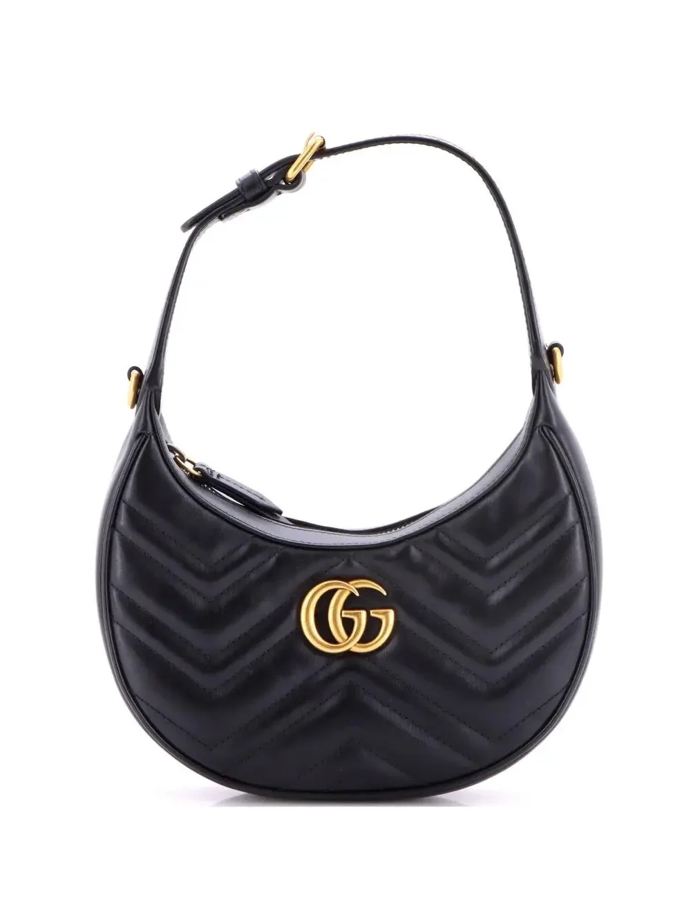 Gucci Gg Marmont Half Moon Hobo #337146G13B